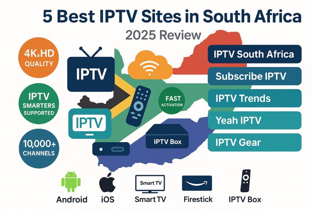 Best IPTV South Africa – Top 5 Services, Reviews, IPTV Box & Smarters (2025)